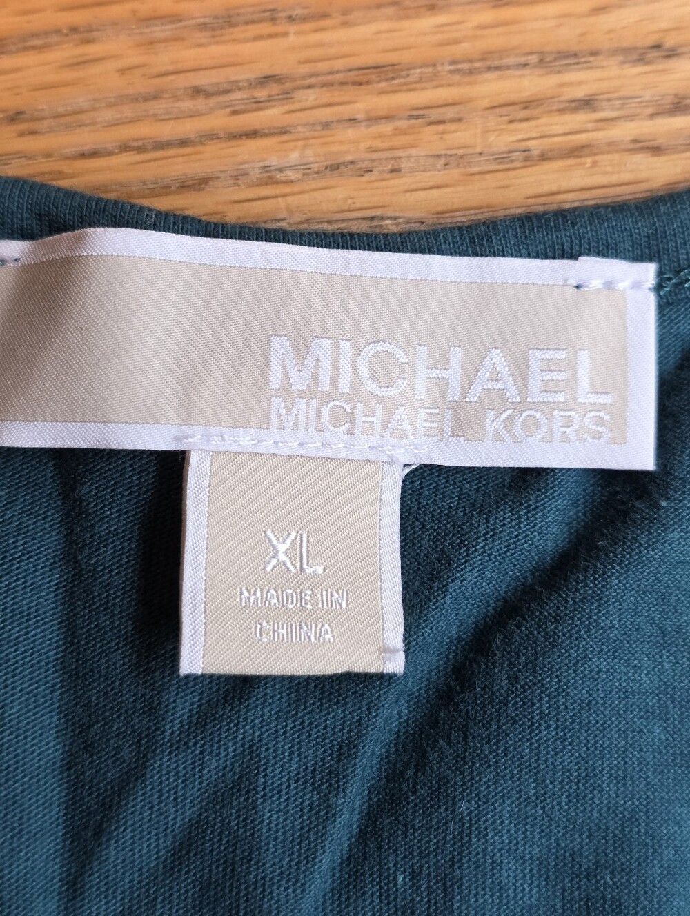 Michael Kors Double-Hem Sleeveless Top Green Size XL - Picture 3 of 9